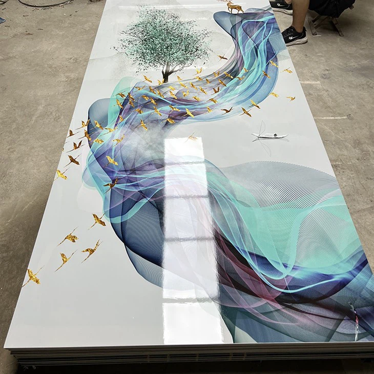 3D Uv Marble Sheet Customization