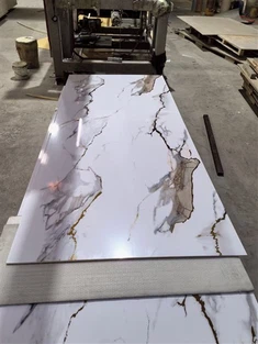 Panel ultravioleta de plástico de mármol de 3 mm