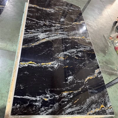 El panel de pared decorativo interior ignífugo del tablero de mármol ULTRAVIOLETA de la impresión personalizada para la renovación de la tienda del apartamento
